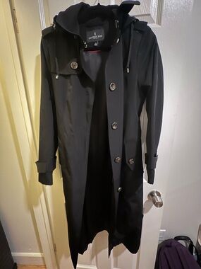 London Fog Rain Coat with Detachable Hood